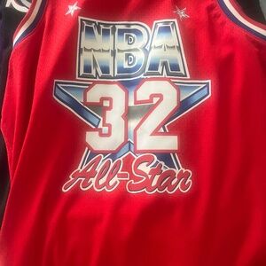 Authentic Magic Johnson 1991 all-star jersey